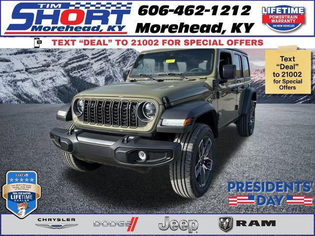 2025 Jeep Wrangler 4xe WRANGLER 4-DOOR SPORT S 4xe 2025 Jeep Wrangler 4xe WRANGLER 4-DOOR SPORT S 4xe