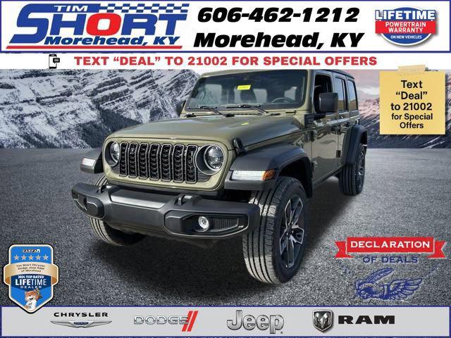 2025 Jeep Wrangler 4xe WRANGLER 4-DOOR SPORT S 4xe