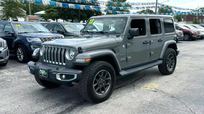 2018 Jeep Wrangler Unlimited Sahara 4x4 for sale in Frankfort, IN