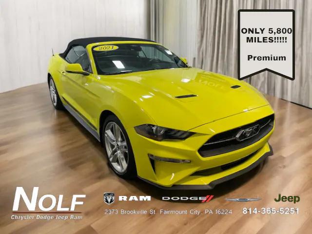 2021 Ford Mustang EcoBoost Premium Convertible