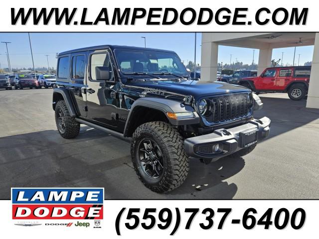 2025 Jeep Wrangler WRANGLER 4-DOOR WILLYS 2025 Jeep Wrangler WRANGLER 4-DOOR WILLYS