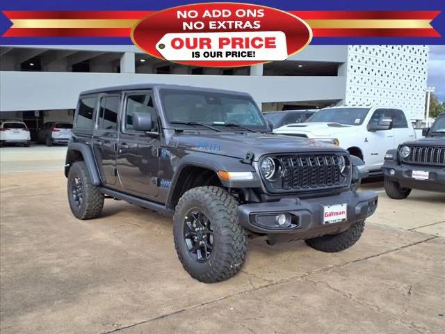 2025 Jeep Wrangler 4xe WRANGLER 4-DOOR WILLYS 4xe