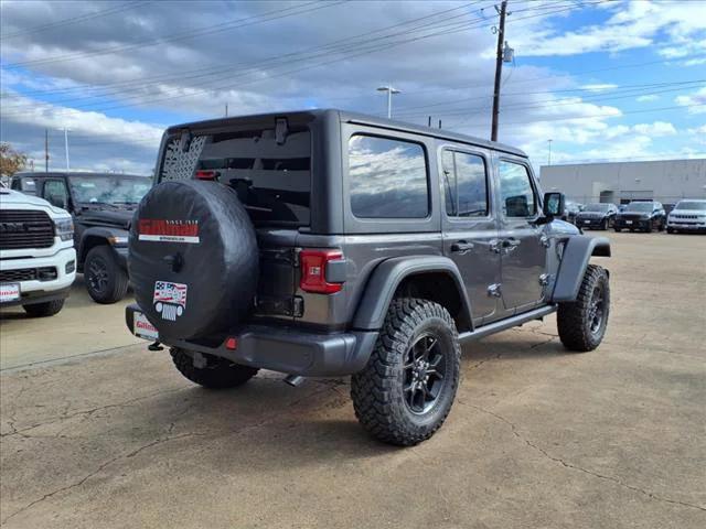 2025 Jeep Wrangler 4xe WRANGLER 4-DOOR WILLYS 4xe