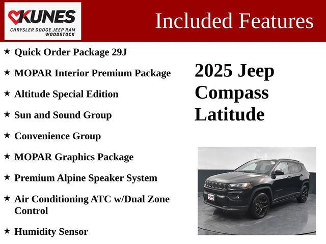 2025 Jeep Compass COMPASS LATITUDE 4X4