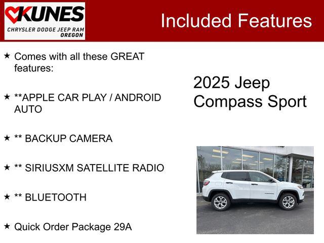 2025 Jeep Compass COMPASS SPORT 4X4