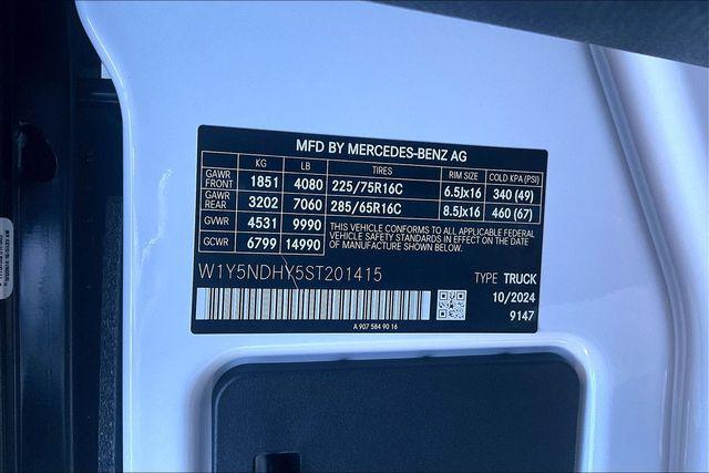 2025 Mercedes-Benz Sprinter 3500 High Roof 4-Cyl Diesel HO