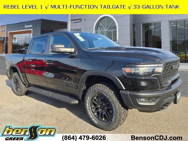2025 RAM Ram 1500 RAM 1500 REBEL CREW CAB 4X4 57 BOX