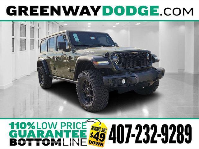 2025 Jeep Wrangler WRANGLER 4-DOOR WILLYS