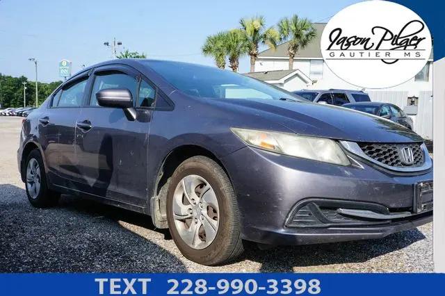 2015 Honda Civic LX for sale in Gautier, MS