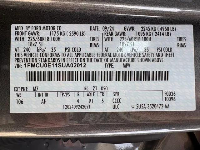 2025 Ford Escape PHEV