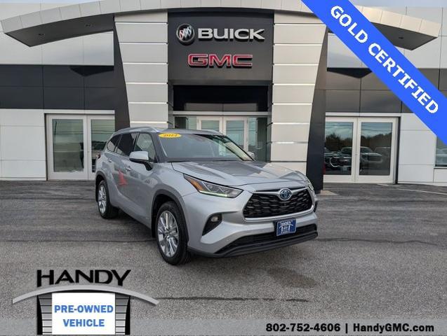 2022 Toyota Highlander Hybrid Limited for sale in Saint Albans, VT