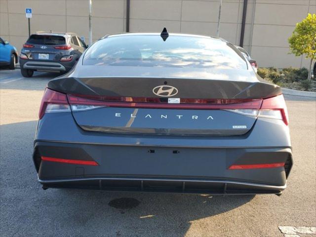 2024 Hyundai Elantra Hybrid Blue