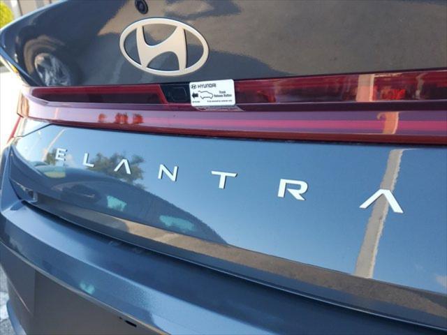 2024 Hyundai Elantra Hybrid Blue