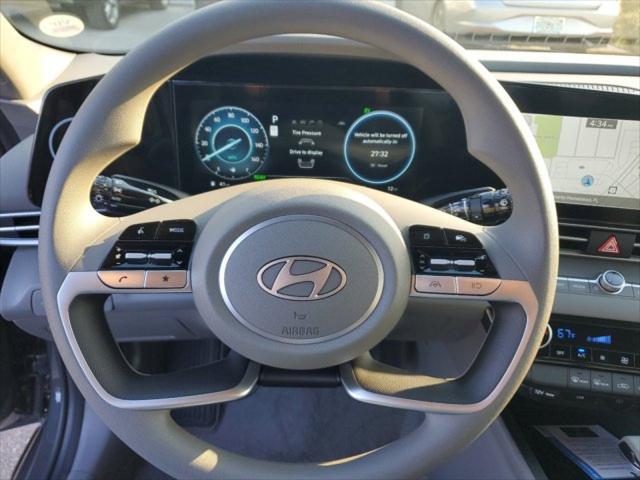 2024 Hyundai Elantra Hybrid Blue