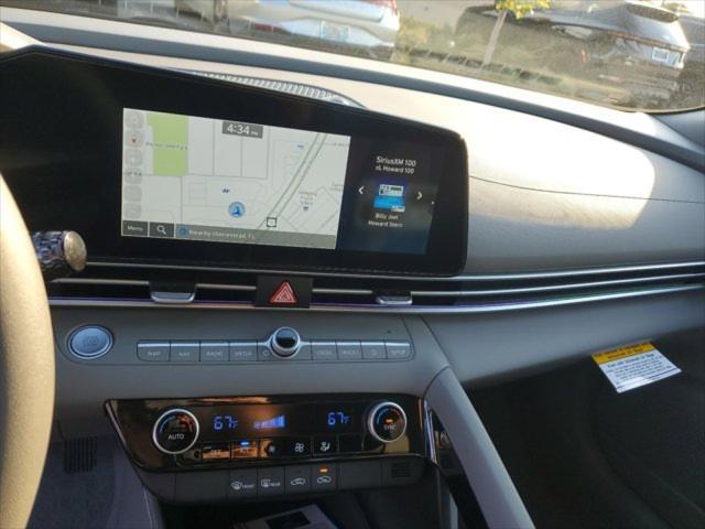 2024 Hyundai Elantra Hybrid Blue