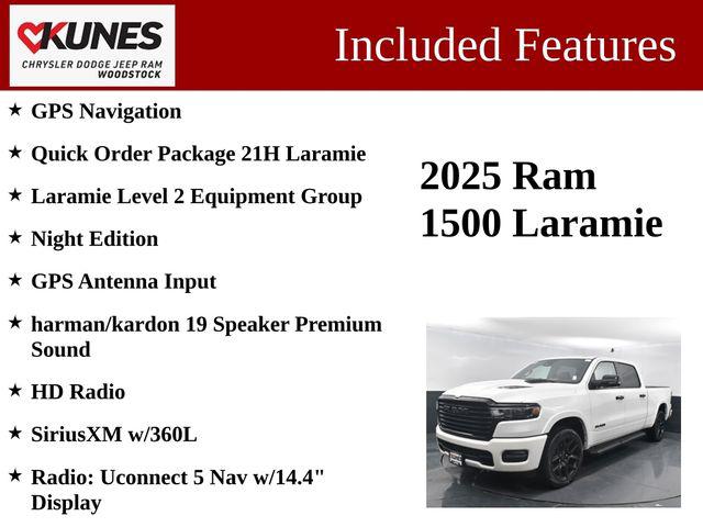 2025 RAM Ram 1500 RAM 1500 LARAMIE CREW CAB 4X4 64 BOX