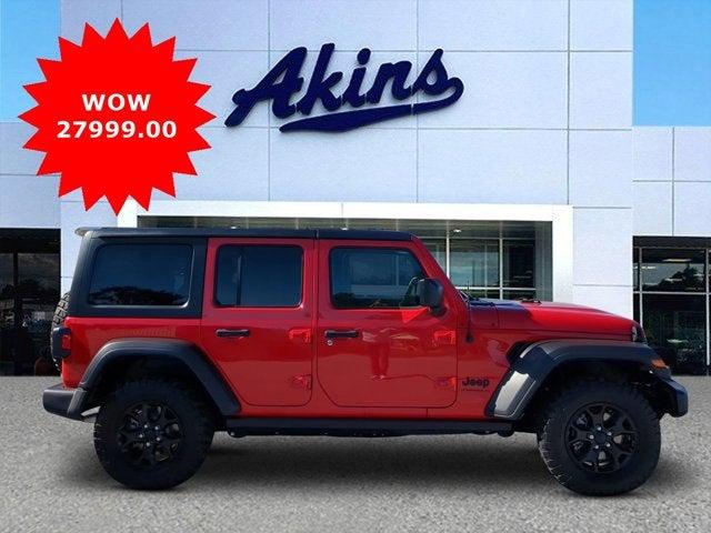 2023 Jeep Wrangler 4-Door Willys Sport 4x4