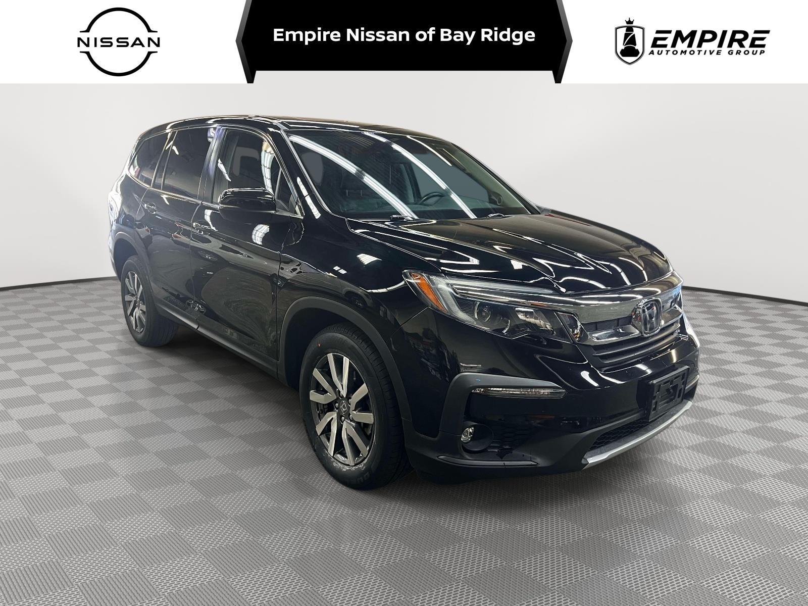 Crystal Black Pearl 2021 Honda Pilot EX-L AWD SUV / Crossover All-Wheel Drive 9-Speed Automatic