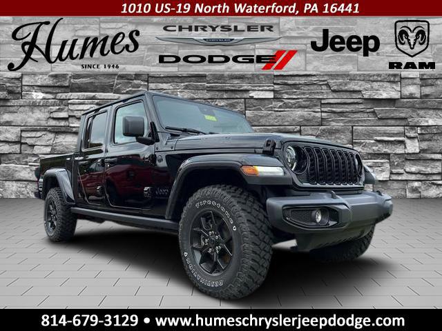 2025 Jeep Gladiator GLADIATOR WILLYS 4X4 2025 Jeep Gladiator GLADIATOR WILLYS 4X4
