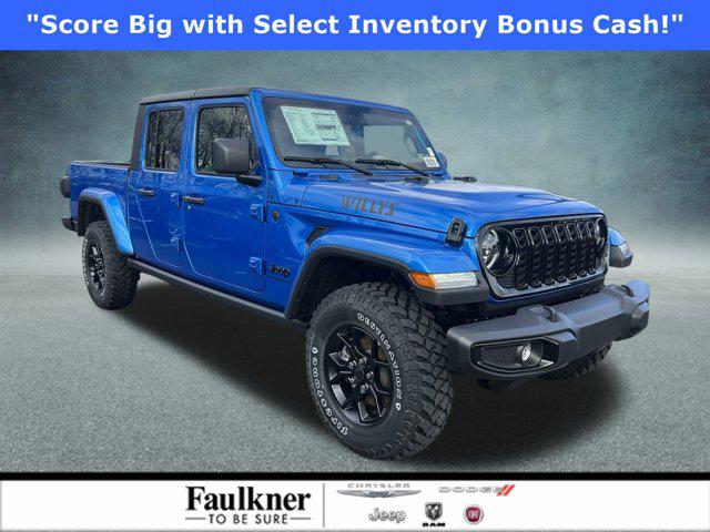 2025 Jeep Gladiator GLADIATOR WILLYS 4X4