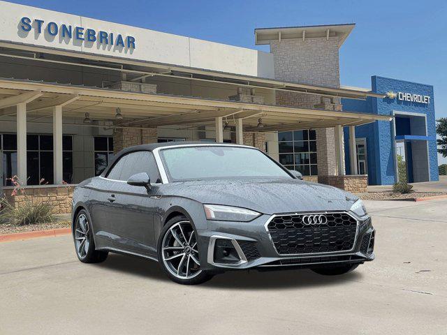 2024 Audi A5 Cabriolet Premium Plus 45 TFSI S line quattro S tronic for sale in Frisco, TX