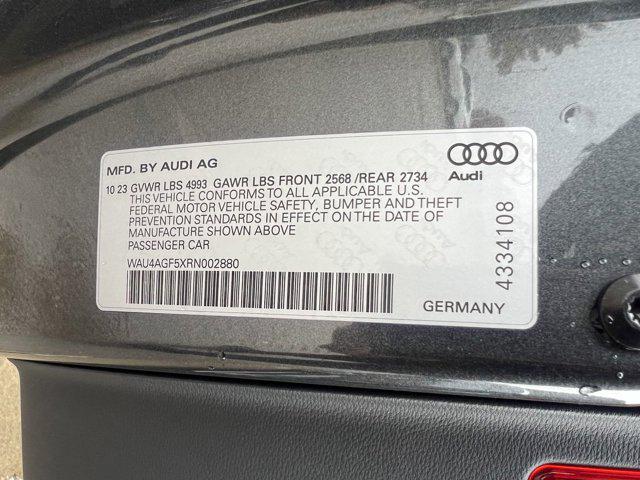 2024 Audi A5 Cabriolet Premium Plus 45 TFSI S line quattro S tronic