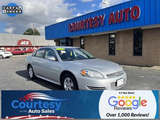 2015 Chevrolet Impala Limited LS for sale in Chesapeake, VA