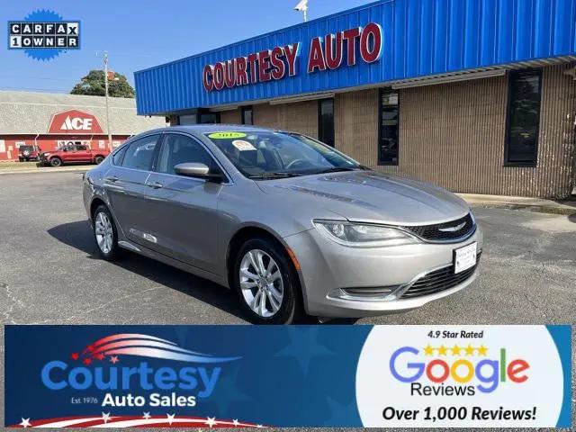2015 Chrysler 200 Limited for sale in Chesapeake, VA