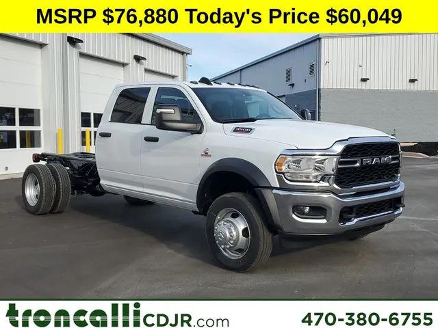 2024 RAM Ram 4500 Chassis Cab RAM 4500 TRADESMAN CHASSIS CREW CAB 4X4 60 CA