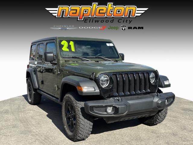 2021 Jeep Wrangler Unlimited Willys 4x4