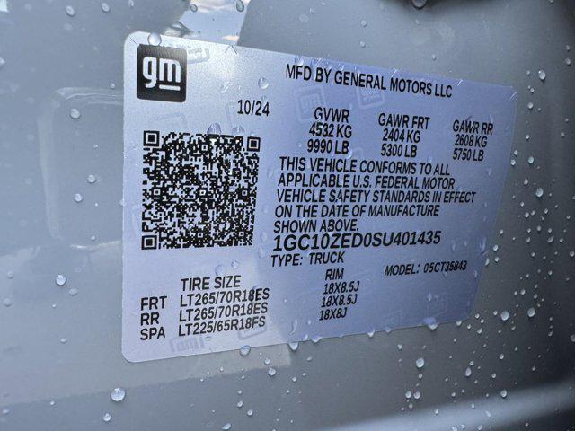 2025 Chevrolet Silverado EV LT