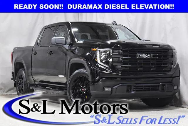 2024 GMC Sierra 1500 4WD Crew Cab Short Box Elevation with 3SB