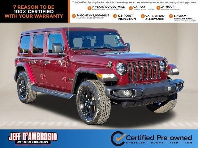 2021 Jeep Wrangler Unlimited Sahara Altitude 4x4