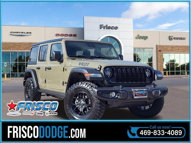 2025 Jeep Wrangler WRANGLER 4-DOOR WILLYS