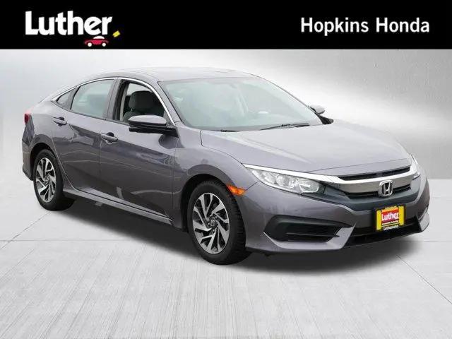 2018 Honda Civic EX for sale in Hopkins, MN