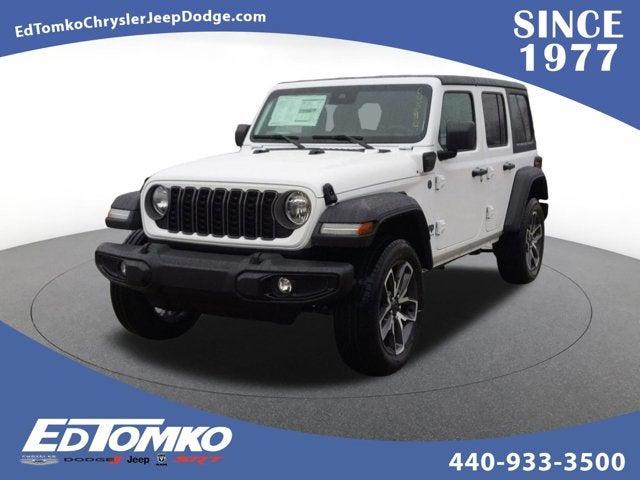 2025 Jeep Wrangler 4xe WRANGLER 4-DOOR SPORT S 4xe