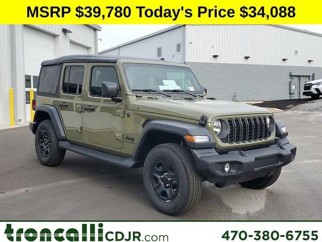 2025 Jeep Wrangler WRANGLER 4-DOOR SPORT