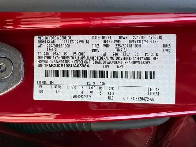 2025 Ford Escape PHEV