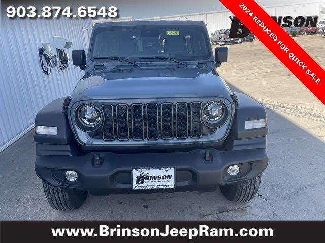 2024 Jeep Wrangler WRANGLER 4-DOOR SPORT S