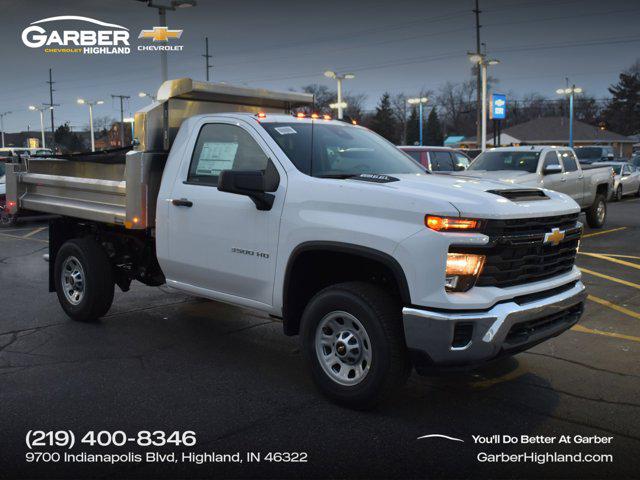 2025 Chevrolet Silverado 3500HD 4WD Regular Cab Long Bed Work Truck for sale in Highland, IN