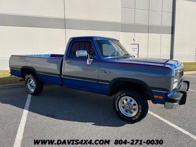 1992 Dodge W150 LE Long Bed 4X4 Pick Up