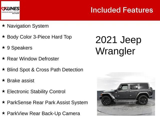 2021 Jeep Wrangler 4xe Unlimited Sahara 4x4