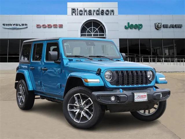 2024 Jeep Wrangler 4xe WRANGLER 4-DOOR SPORT S 4xe