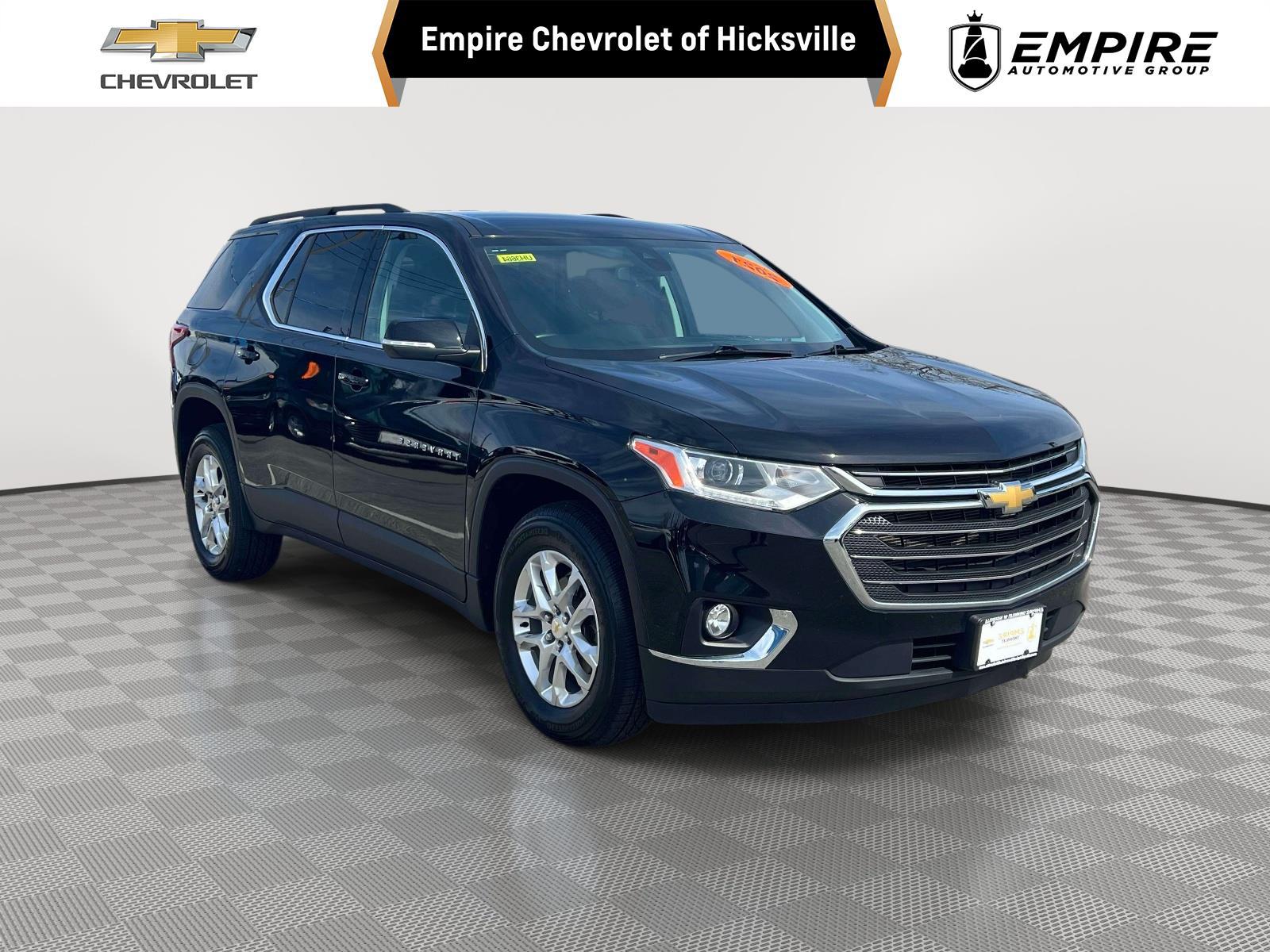 Mosaic Black Metallic 2021 Chevrolet Traverse LT Leather AWD SUV / Crossover Four-Wheel Drive 9-Speed Automatic