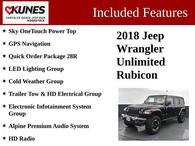 2018 Jeep Wrangler Unlimited Rubicon 4x4