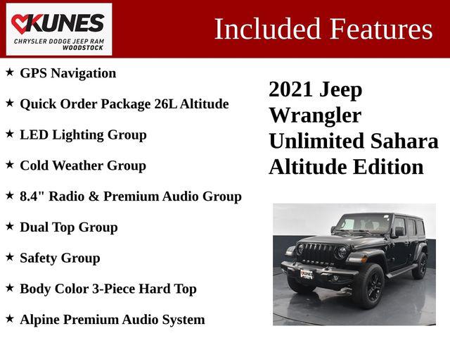 2021 Jeep Wrangler Unlimited Sahara Altitude 4x4