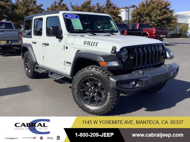 2021 Jeep Wrangler Unlimited Willys 4x4
