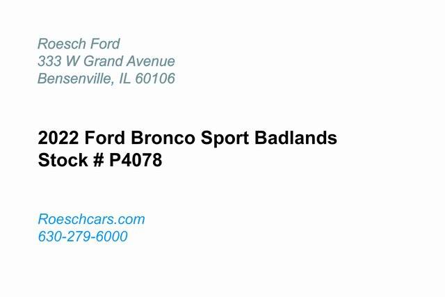 2022 Ford Bronco Sport Badlands