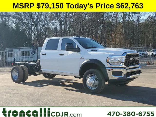 2024 RAM Ram 5500 Chassis Cab RAM 5500 TRADESMAN CHASSIS CREW CAB 4X4 60 CA