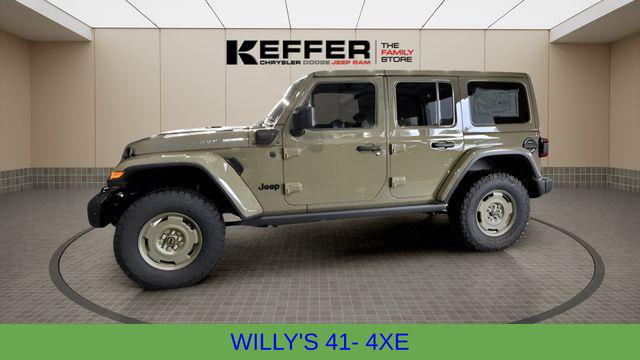 2025 Jeep Wrangler 4xe WRANGLER 4-DOOR WILLYS 41 4xe